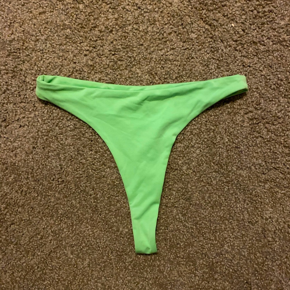Oh Polly thong bathing suit bottoms